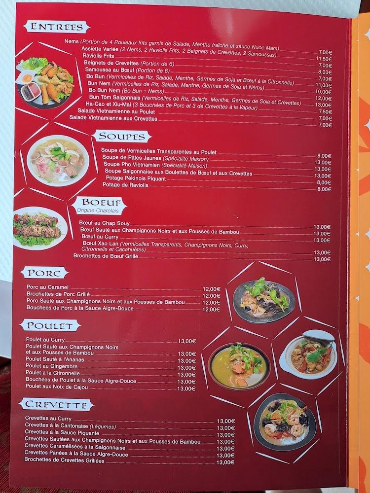 Restaurant Saigon - Menu Image 3